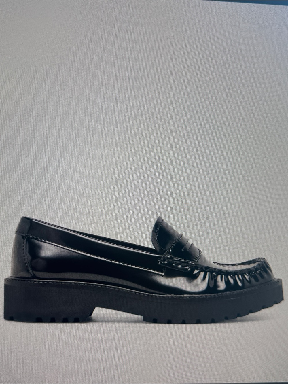 Dolce Vita Women’s Patent Leather Black Loafers